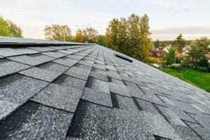 roof lifespan close up of shingles roof